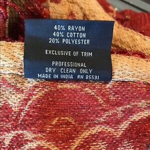 Large oversize Victoria style oversized throw -Opera - Picture 6 of 6